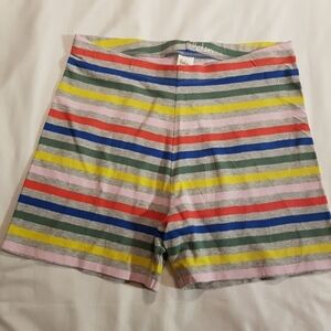 Mini Boden striped shorts size 15/16 years